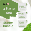 L. reuteri + 6 More Strains (7 Total) | Includes All Lost Species | 3 Yogurt Starter Sets | Starter Bundle | Starter Cultures | 9 Yogurt Starters